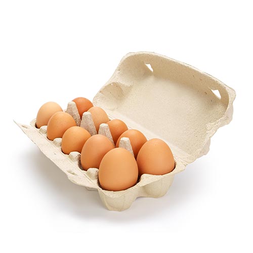 Eggs in a container